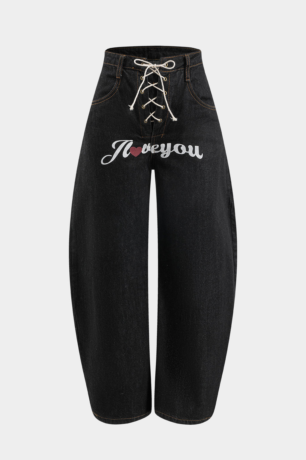 Denim Barrel Pantolon Jean