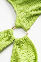 Asimetrik Bikini ve Mayo Eteği Pareo Takım