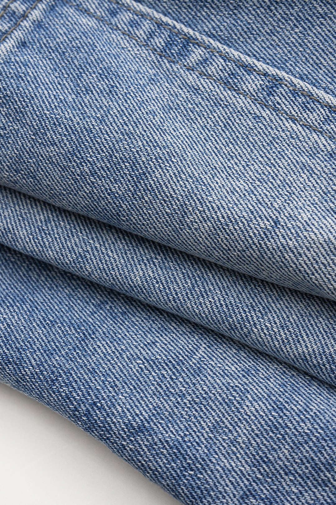 Denim Yüksek Bel Şort