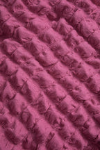 Puf Dokulu Uzun Kollu Mini Elbise