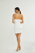 Emmeline kristal mini elbise