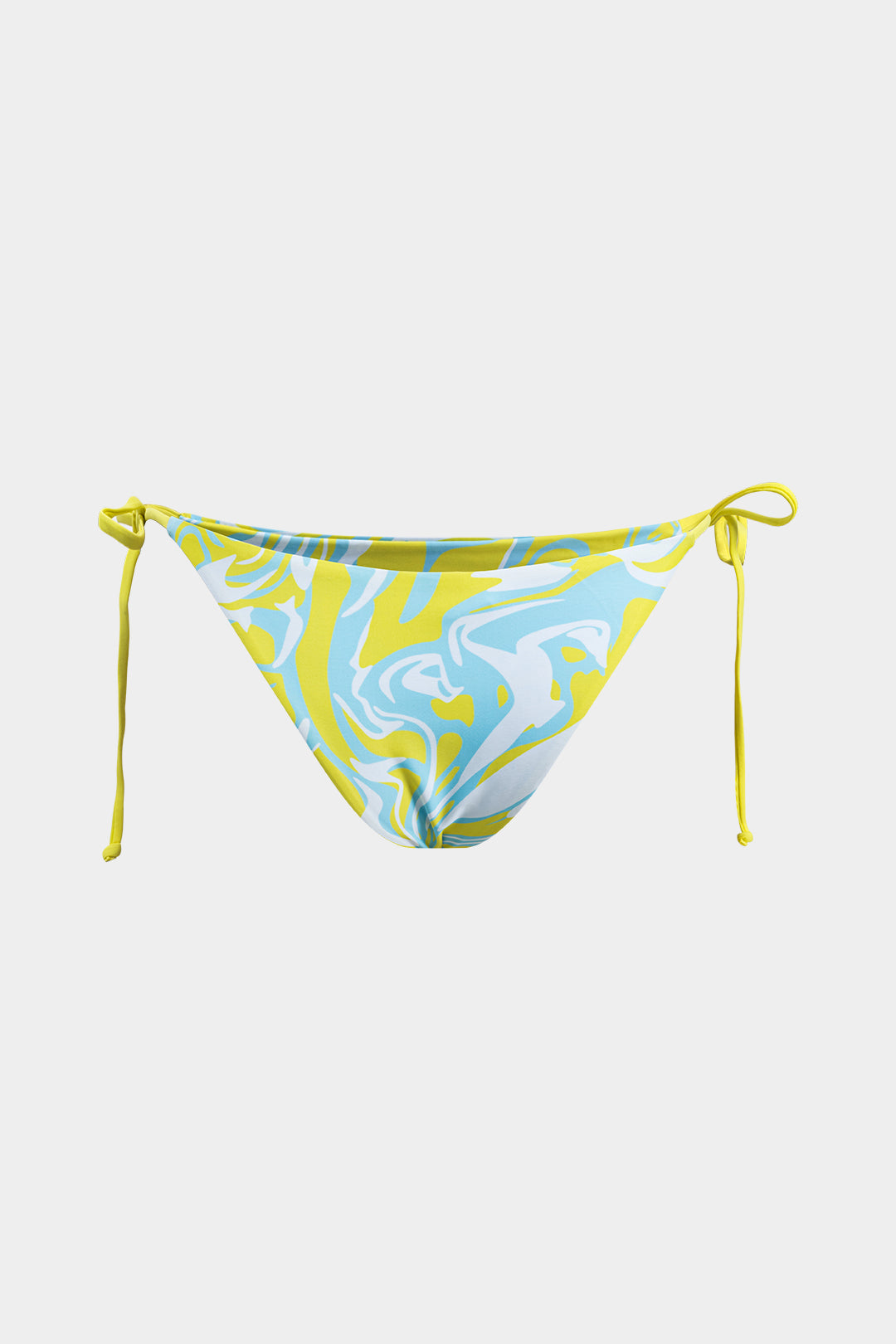 Kontrast Sırtı Açık Bikini ve Mayo Eteği Pareo Takım