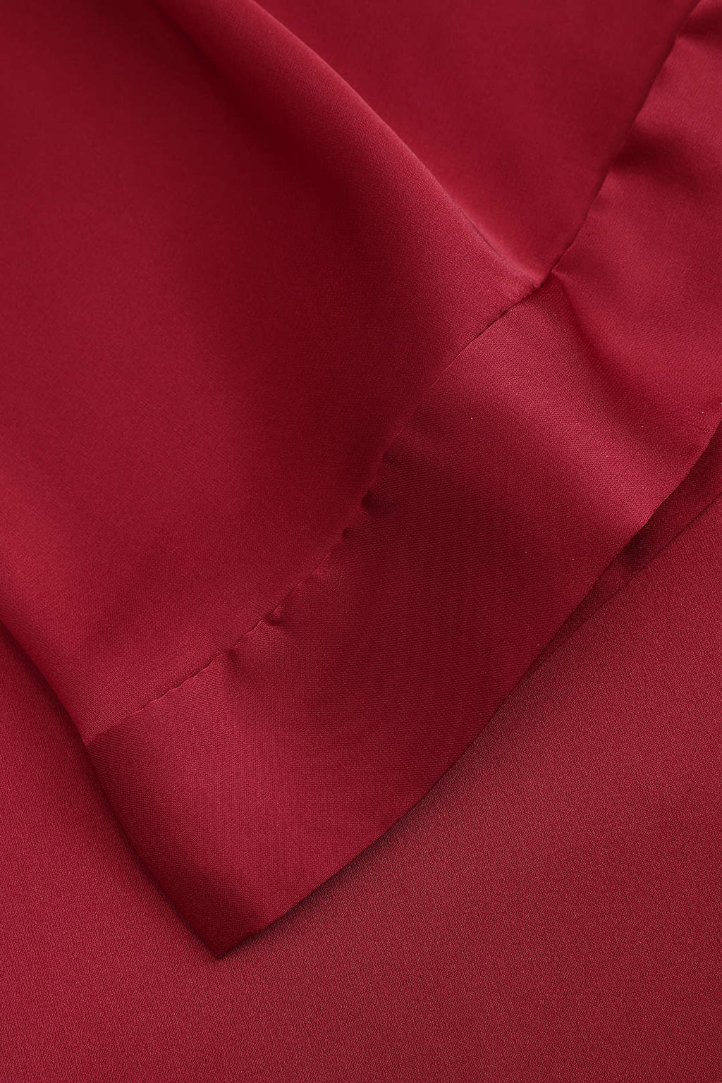 Saten Büzgülü Bağlamalı Gece Elbisesi