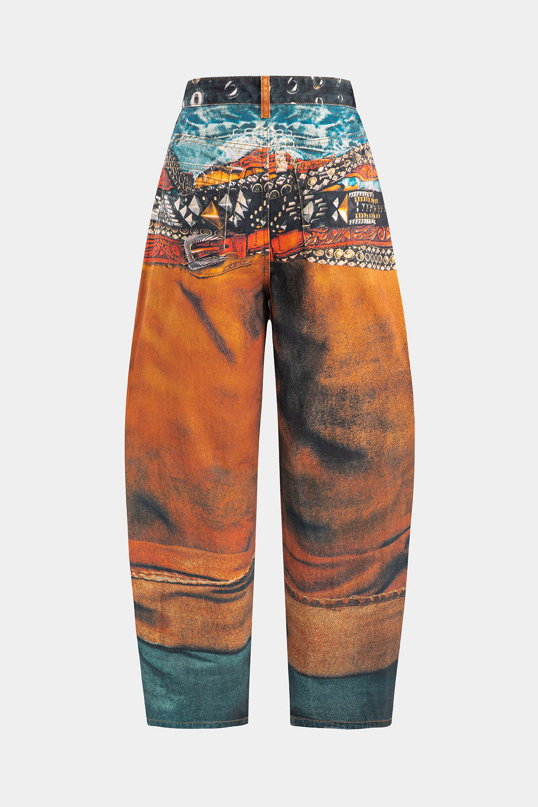 denim Barrel Jean pantolon
