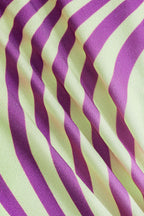 Renk Bloklu Bağcıklı Bikini Takımı