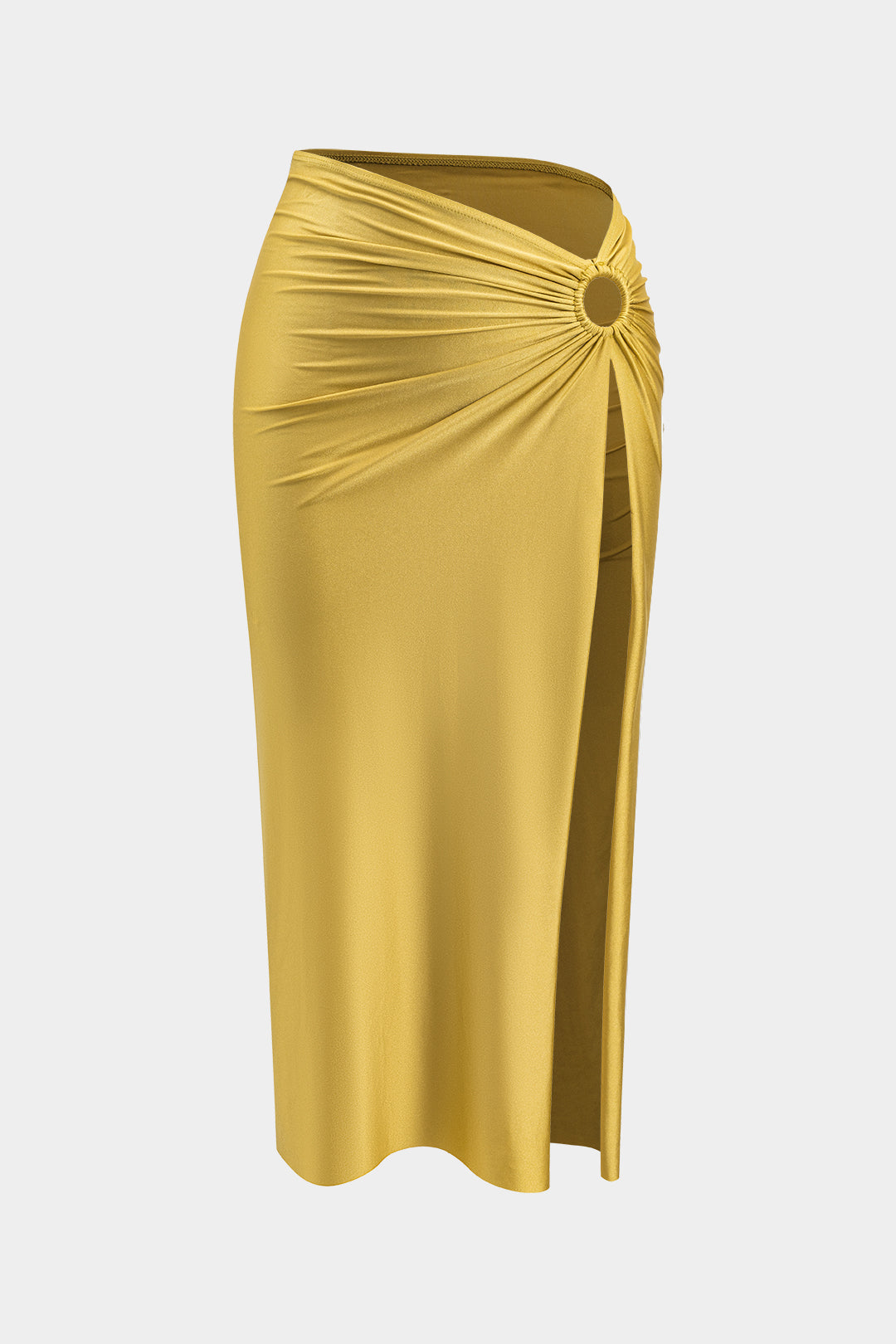 Sırt Dekolteli Bikini ve Mayo Eteği Pareo Takımı