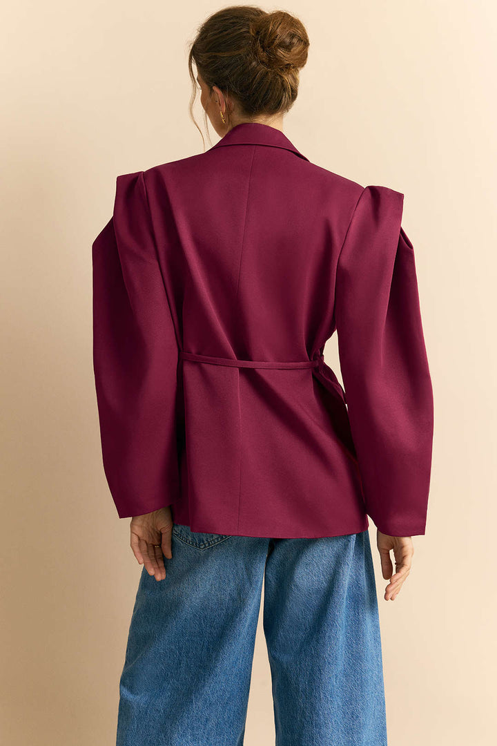 Düğmeli Blazer Ceket