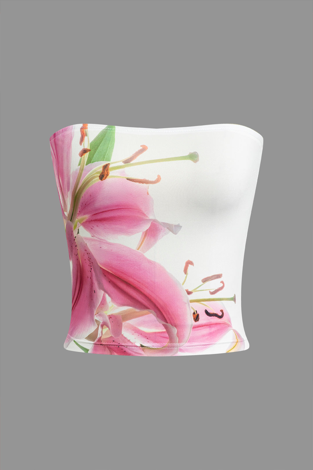 Lily Desenli Straplez top