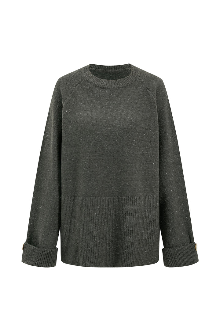 Basic Triko Uzun Kollu top