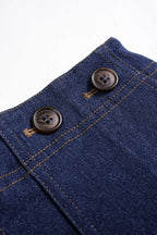 Denim Cepli Şort