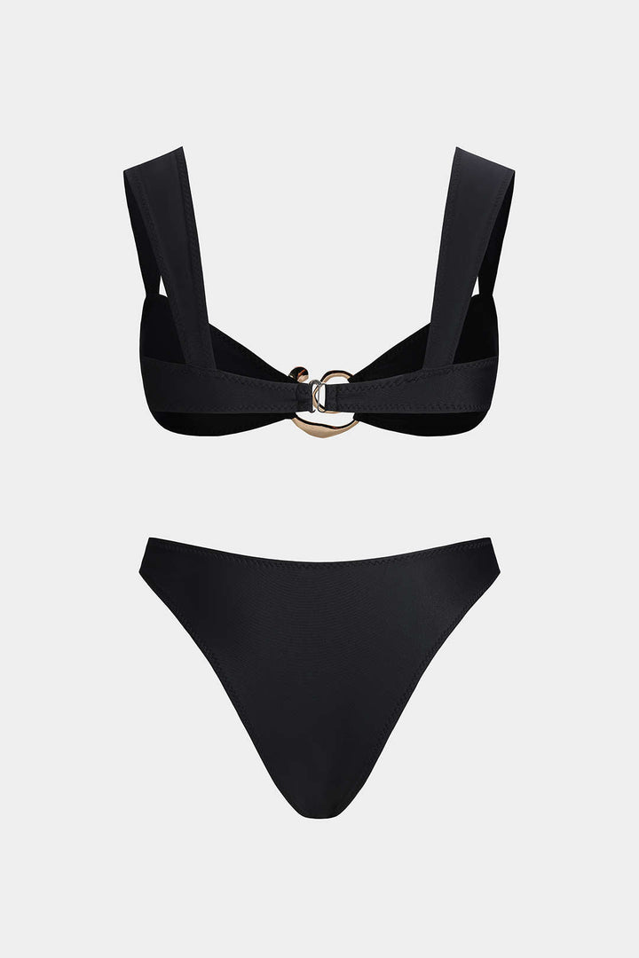 Metalik Detaylı Bikini Takımı