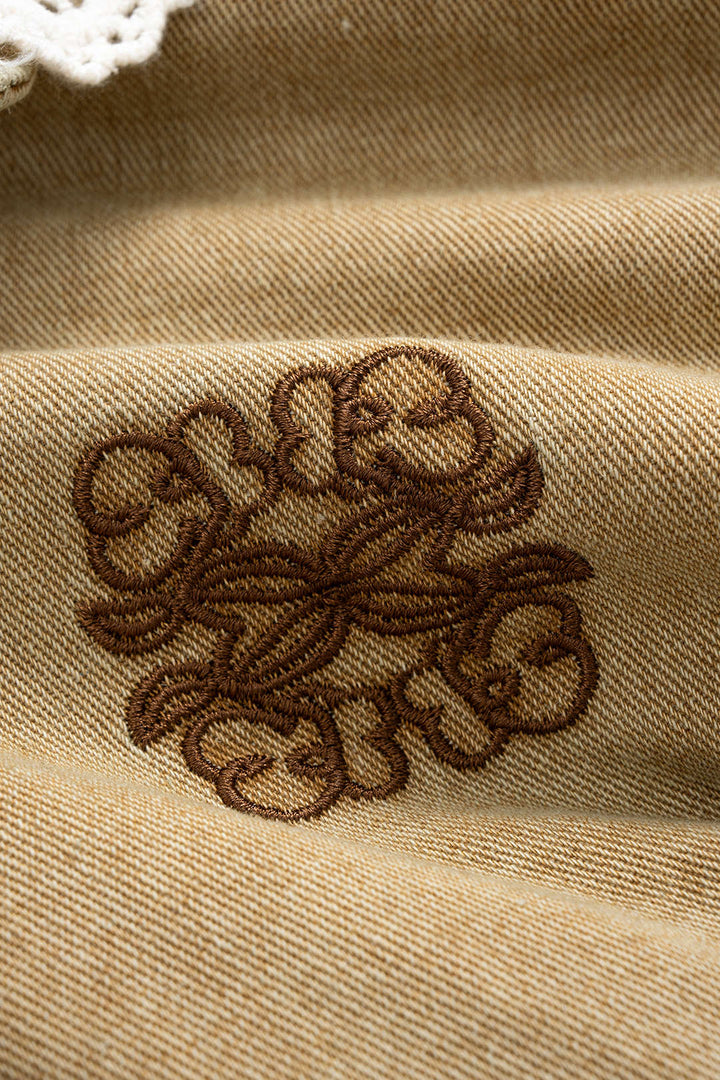 Denim Patchwork Mont