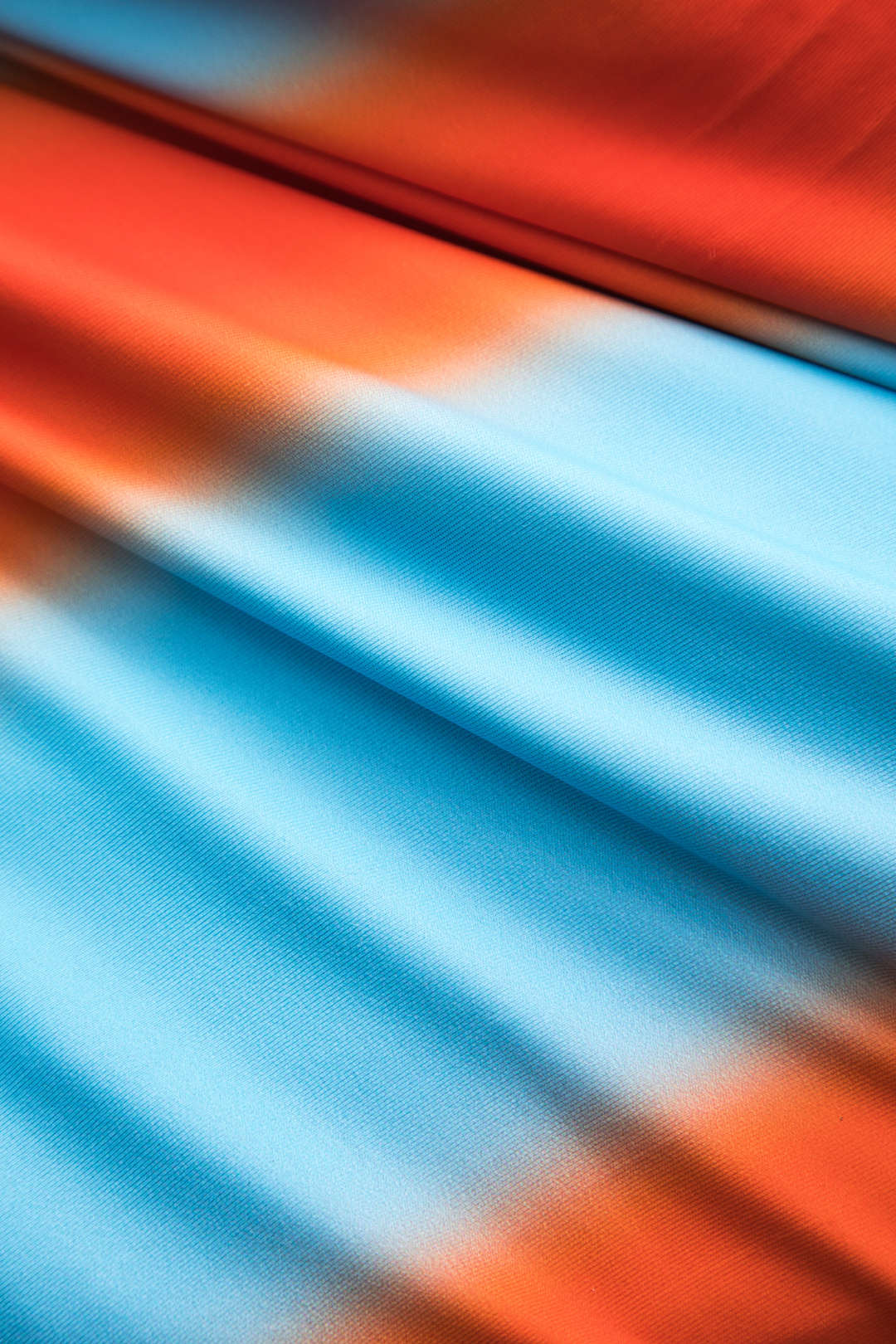 Ombre Desenli Kesik Detaylı Büzgülü Dönme Kırma Karın Toparlayıcı Tek Parça Mayo