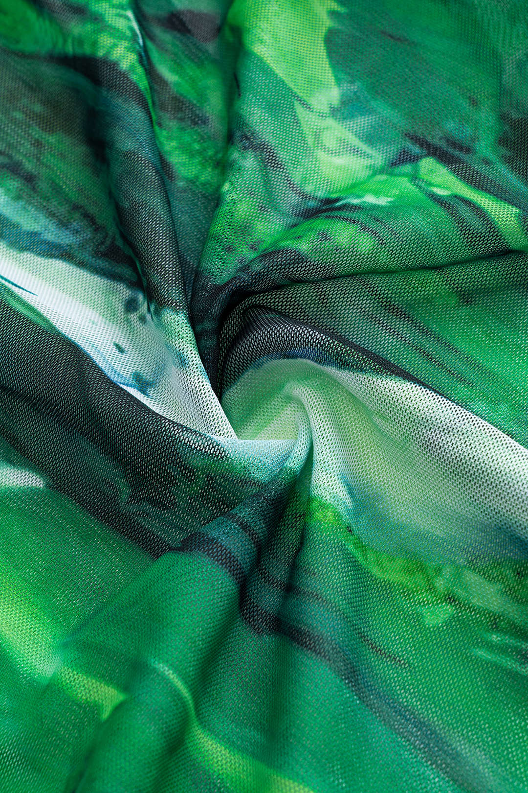 Soyut Suluboya Baskı File Örtüsü