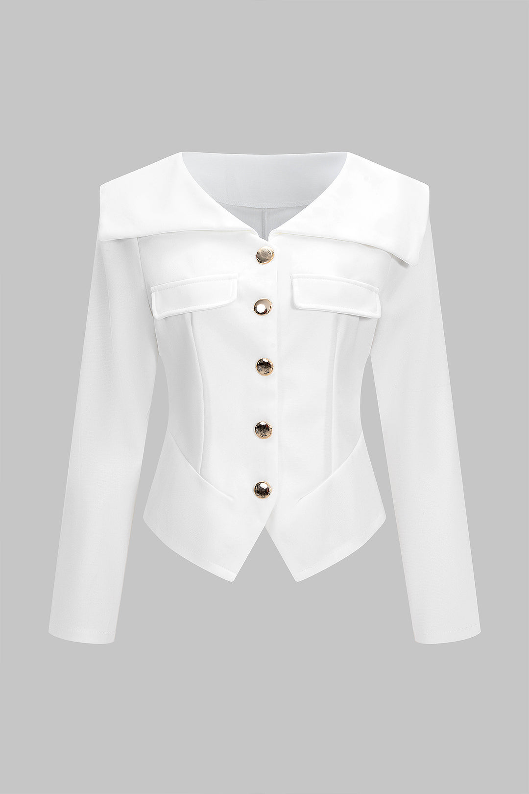 Metalik Blazer Ceket