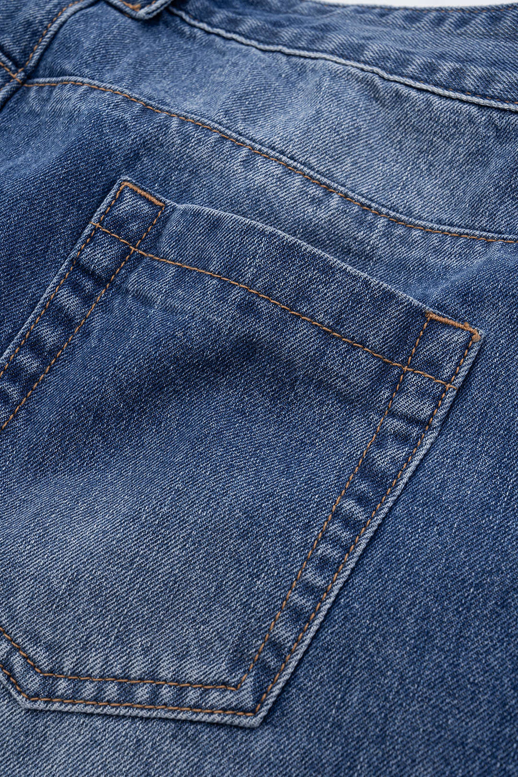 Denim Barrel Kot
