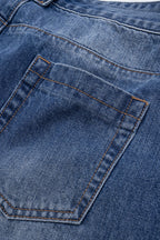 Denim Barrel Kot