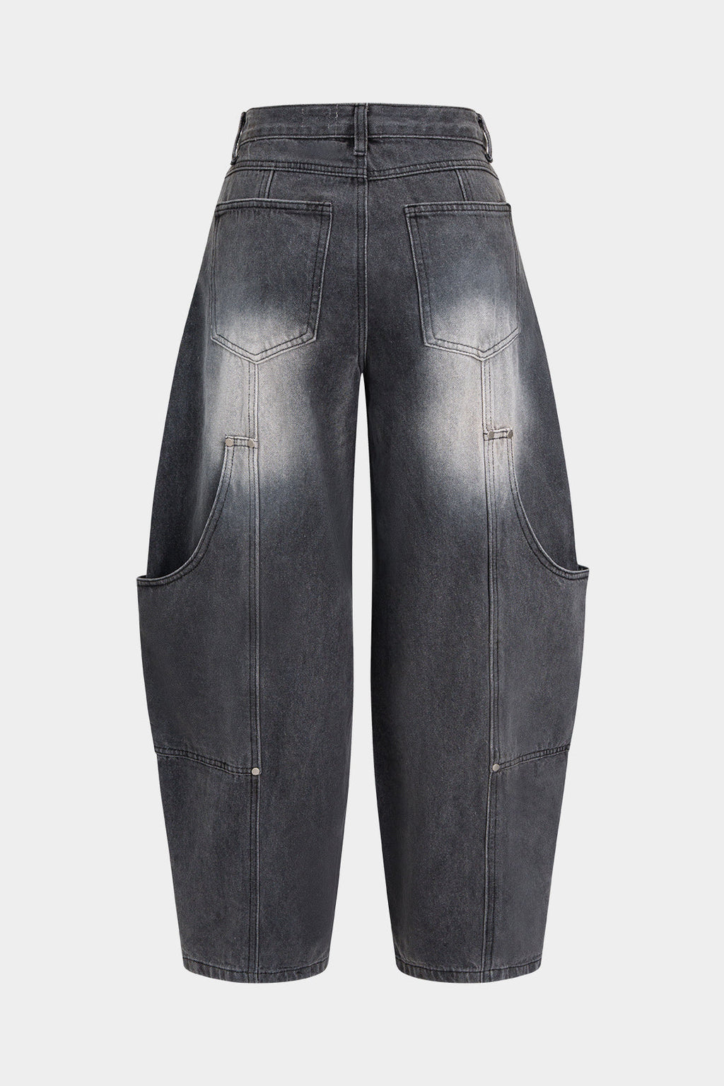 denim Barrel Jean pantolon