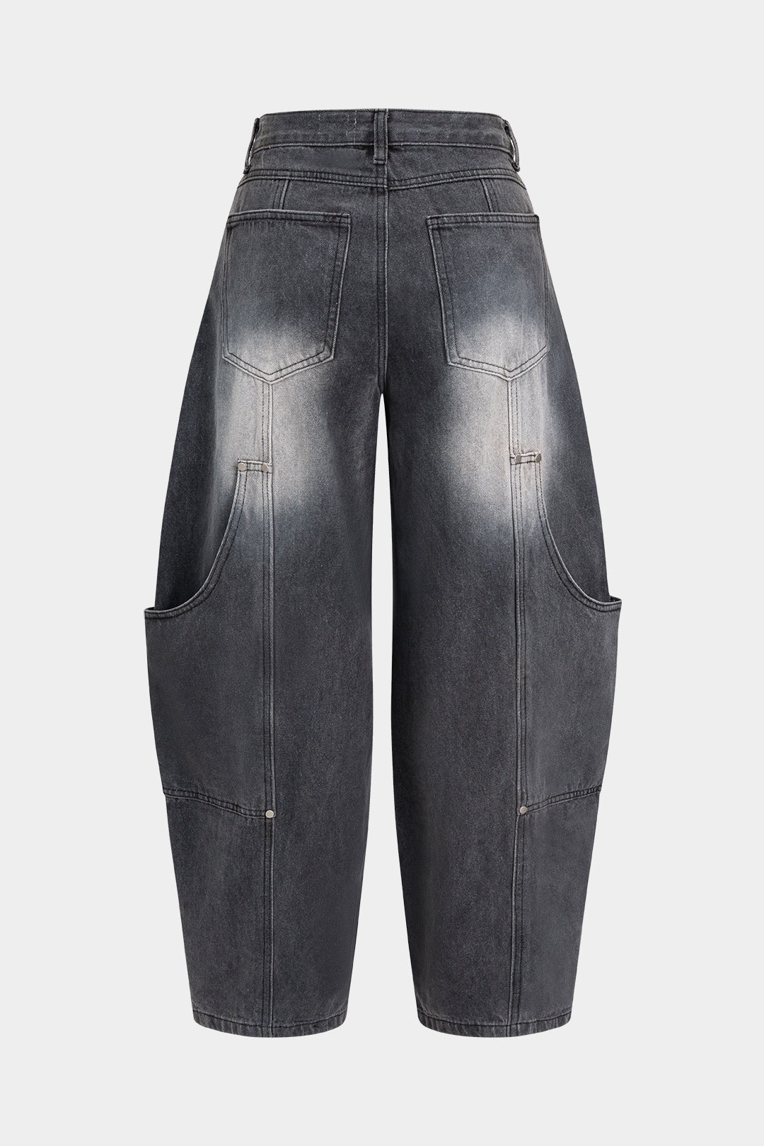 denim Barrel Jean pantolon