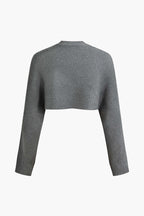 Çapraz Kesim Crop Top Ve Asimetrik Büzgülü Mini Elbise Takımı