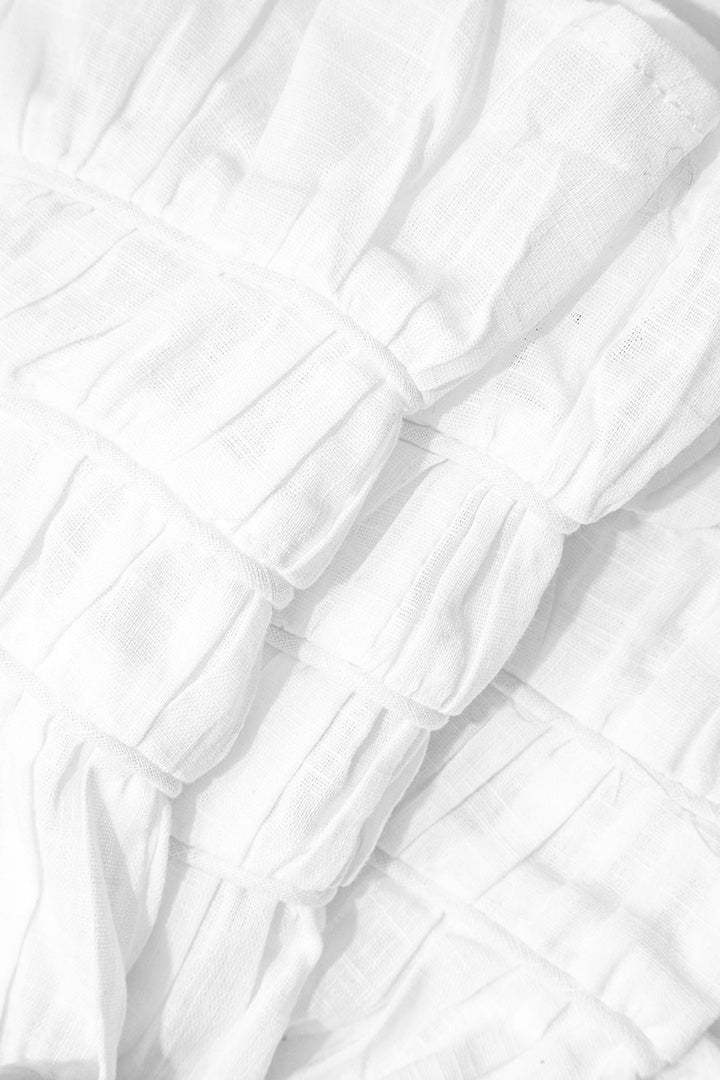 Vera Straplez Fırfırlı top