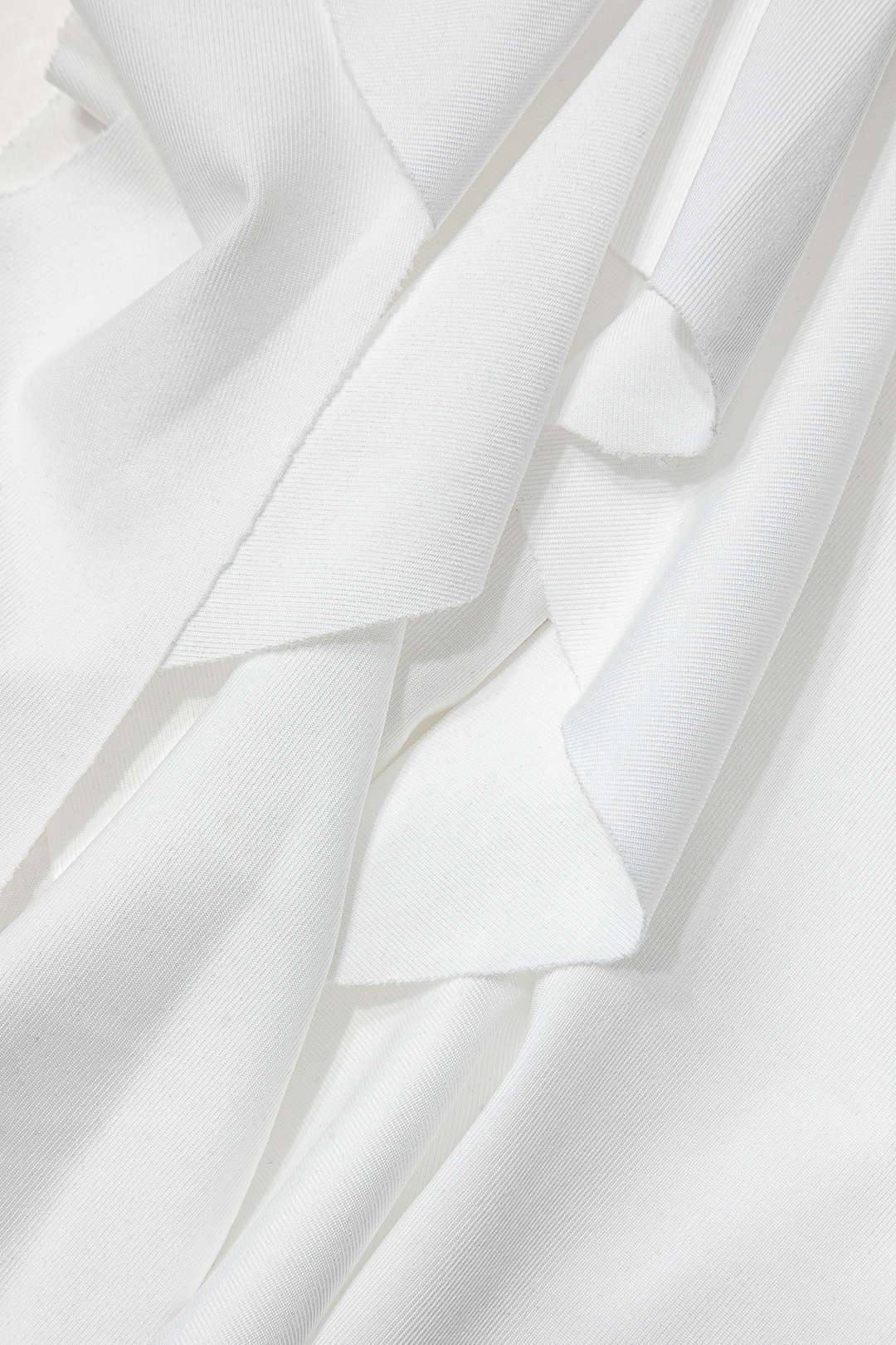 Düz Fırfırlı Kenarı Dantelli Tüp maksi Elbise