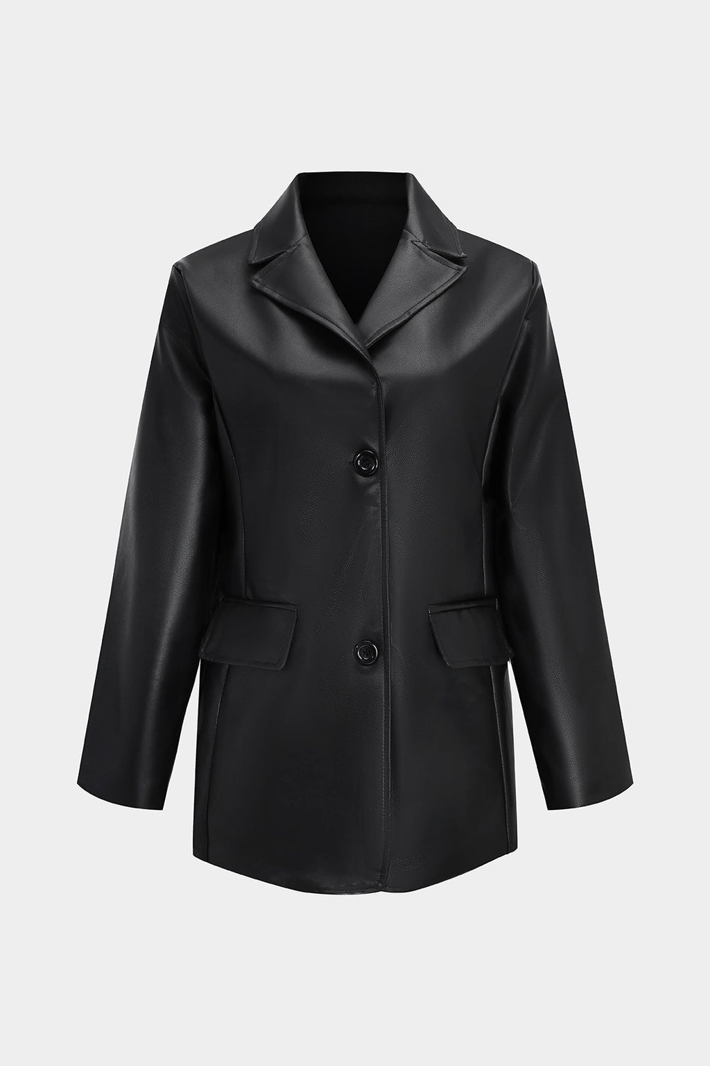 Suni Deri Blazer Ceket