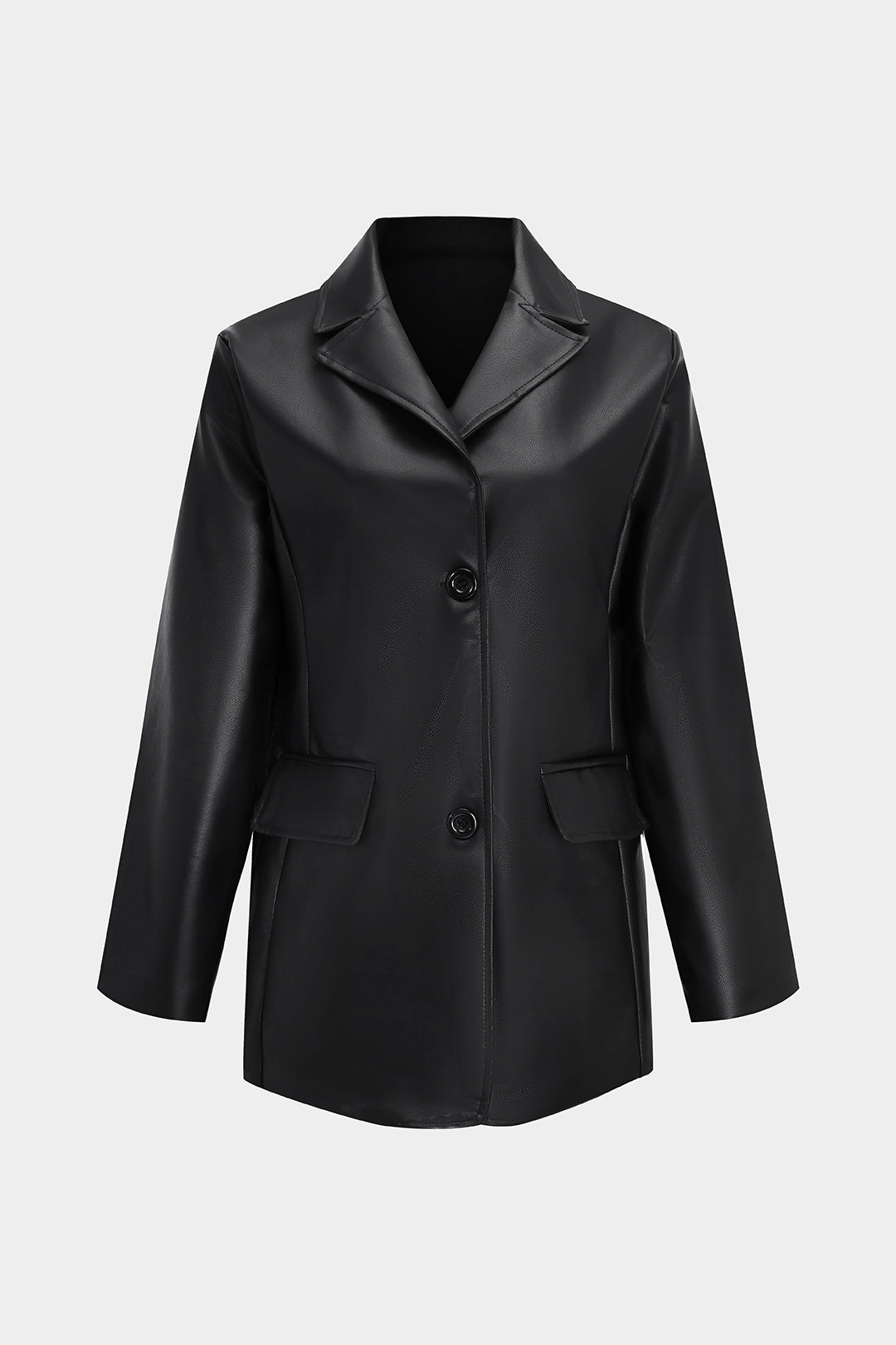 Suni Deri Blazer Ceket
