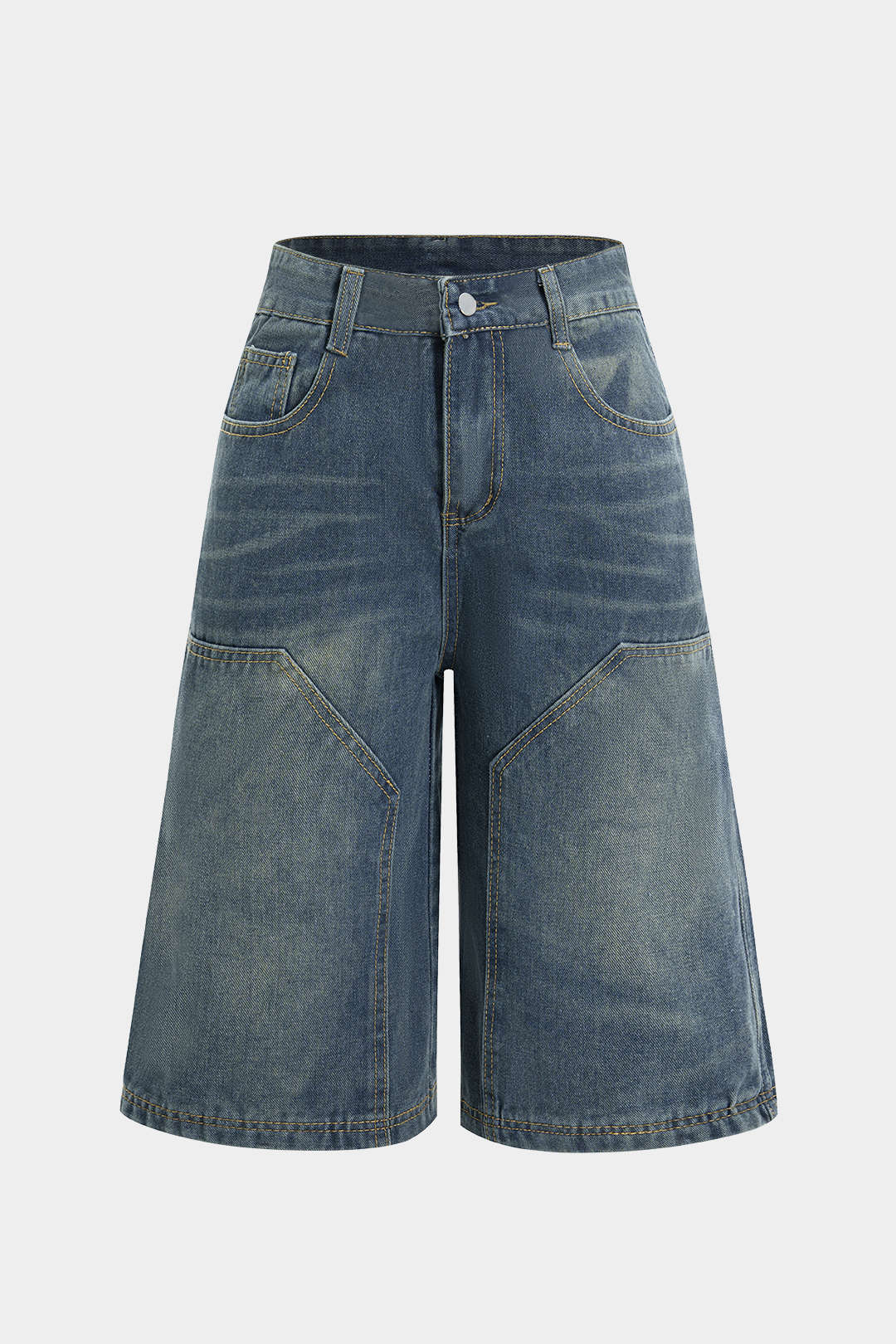 Denim Yarım Şort