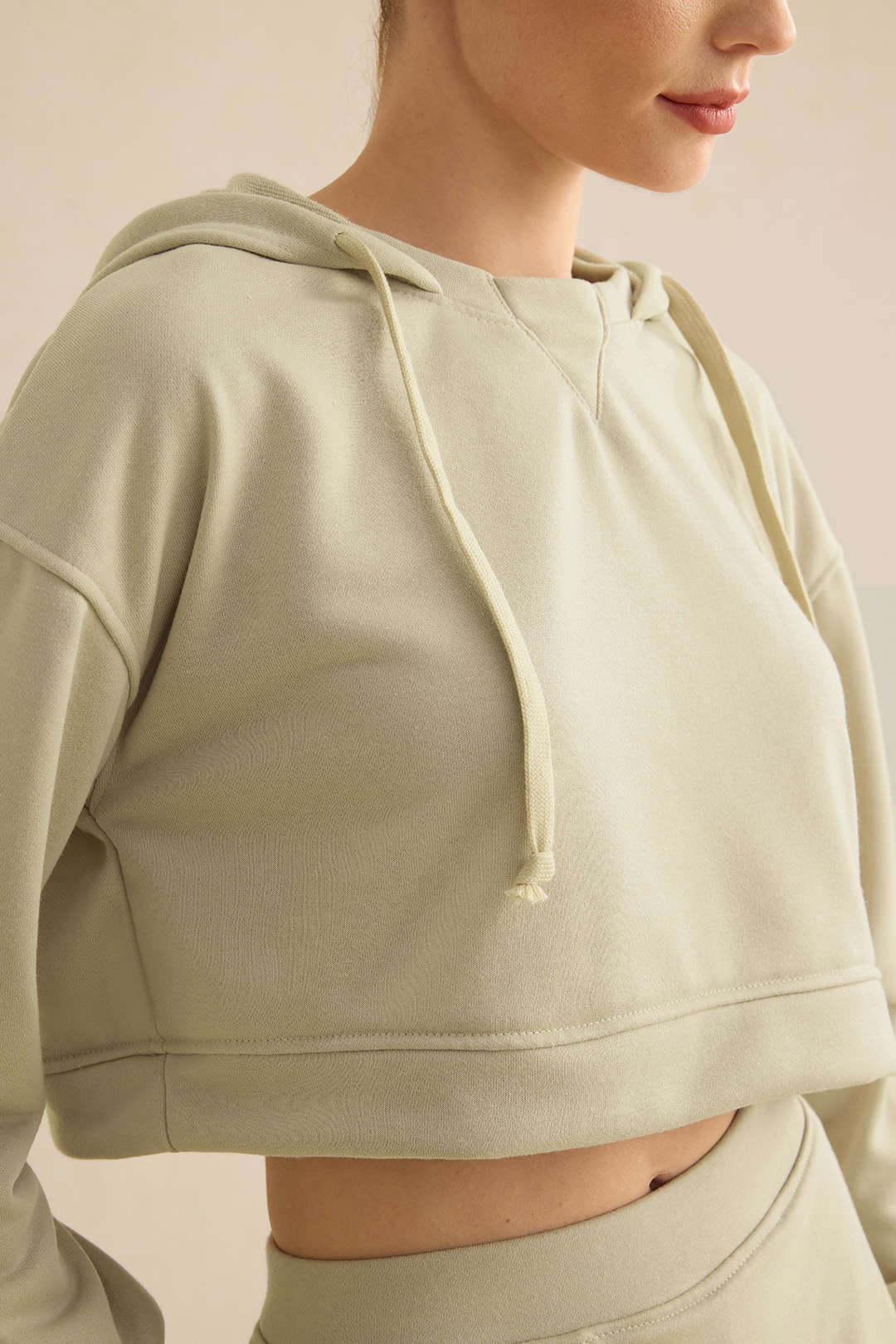 Portina Kapüşonlu top ve Mini Etek Takım