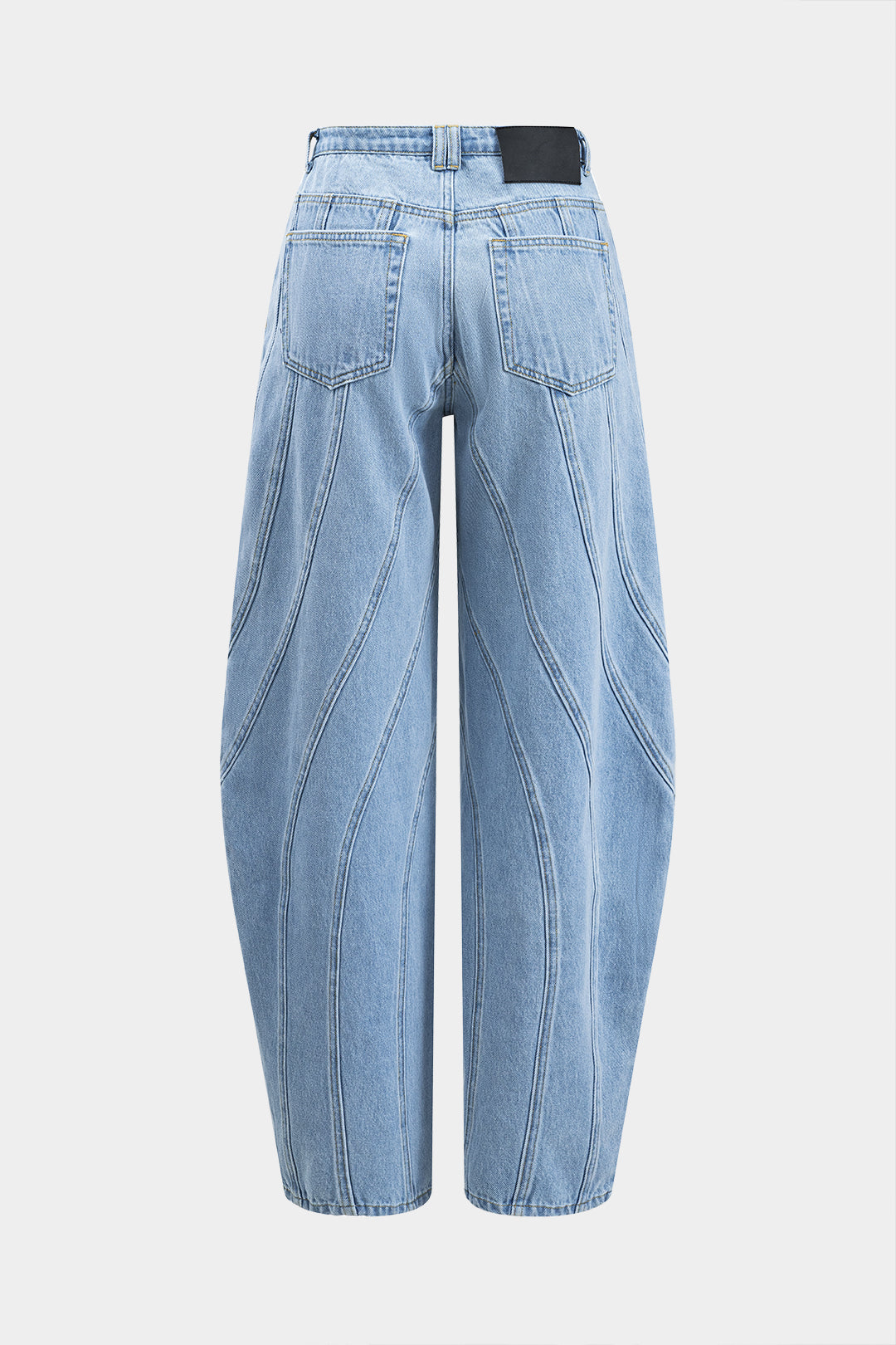 denim Barrel Jean pantolon