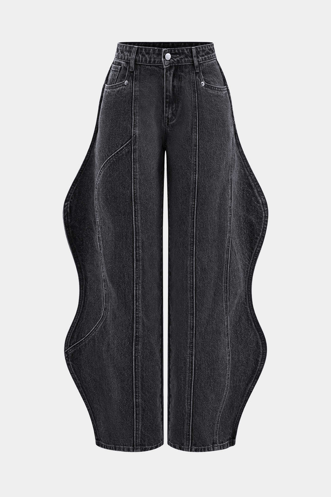 denim Barrel Jean pantolon