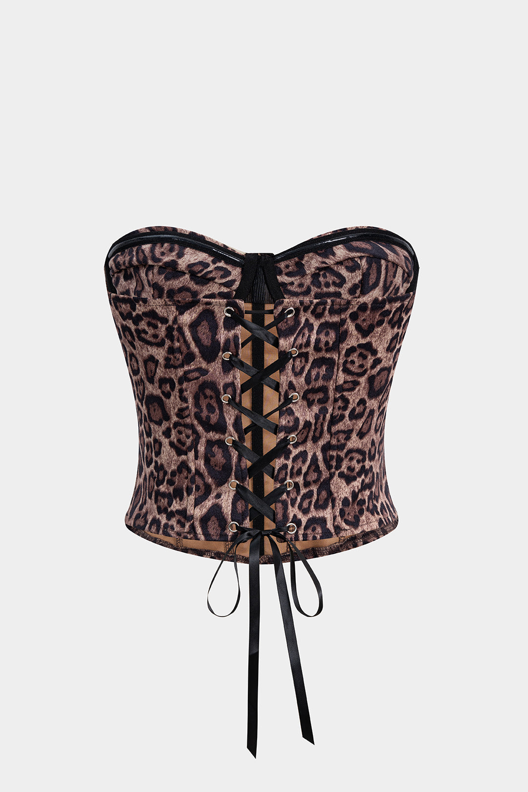 leopar desenli büstiyer