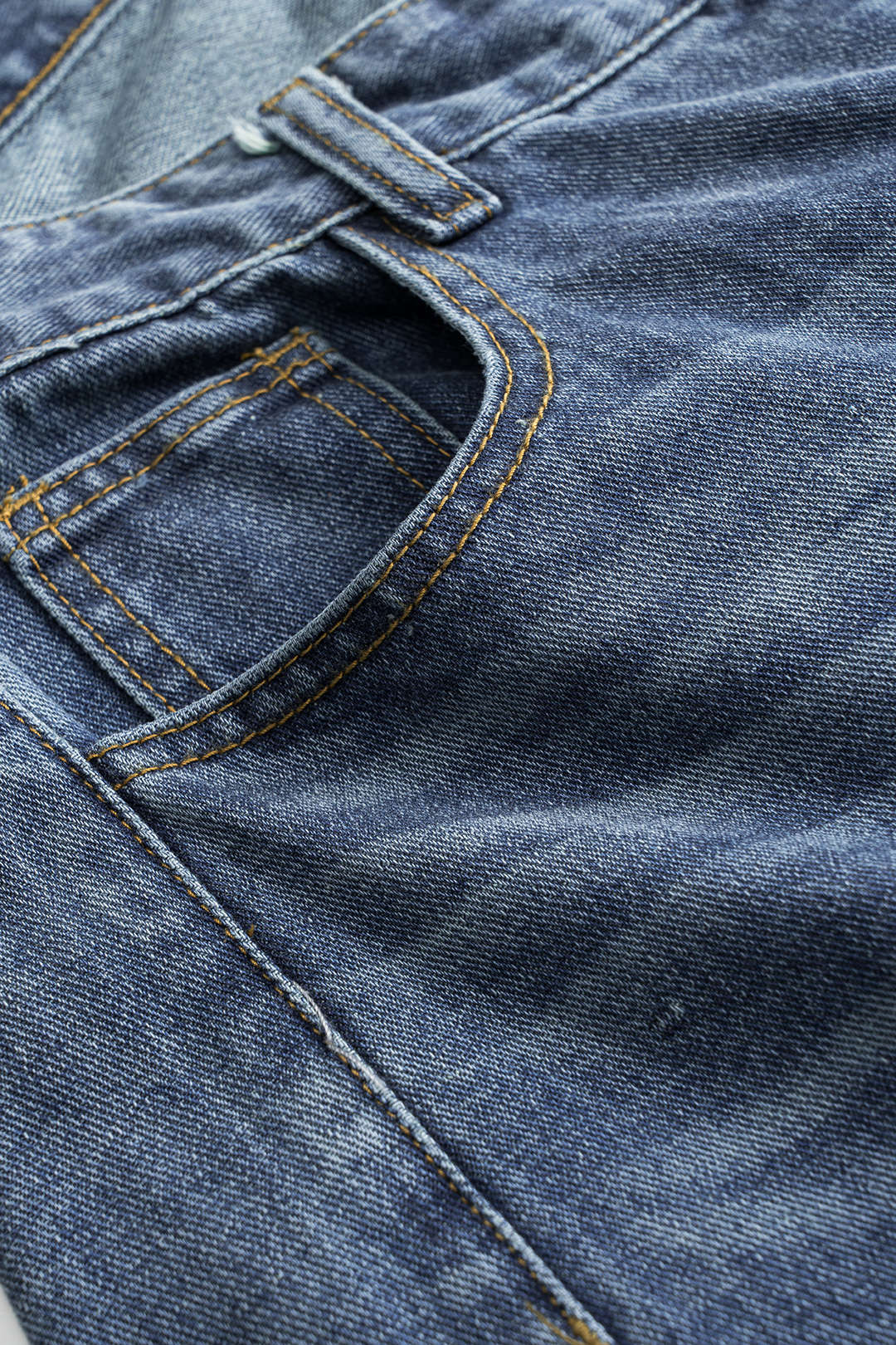 Yüksek bel Denim Barrel Kot