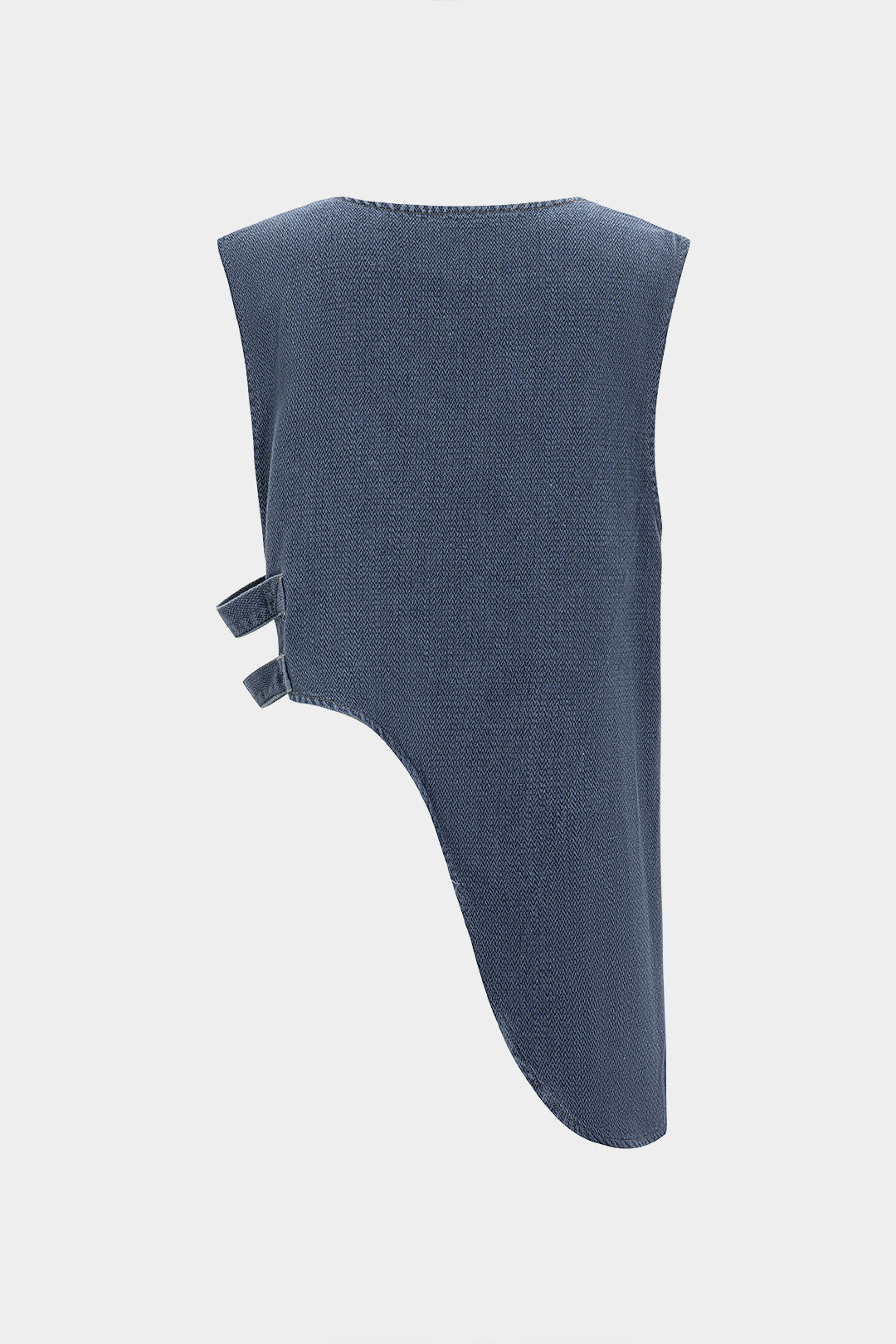 Denim Asimetrik Yelek