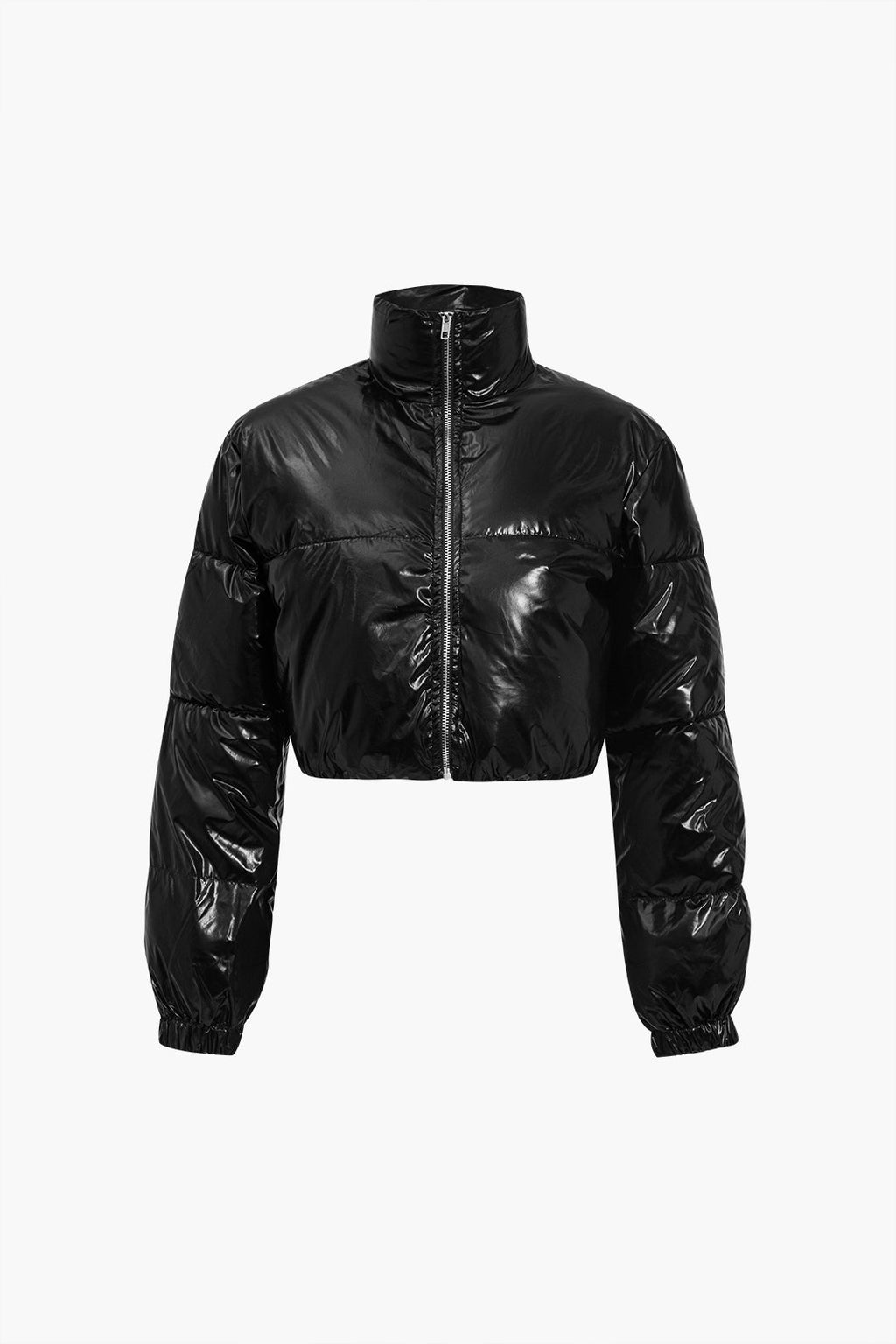 Suni Deri Puffer Mont