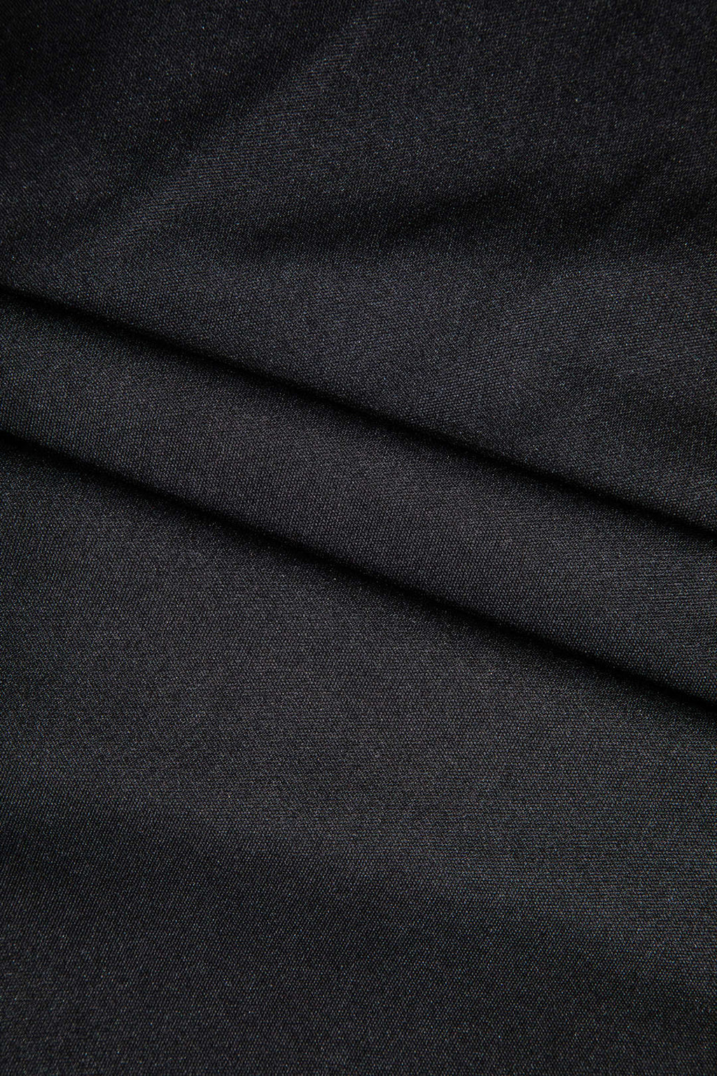 Katı Kapüşonlu Yaka Uzun Kollu Mini Elbise