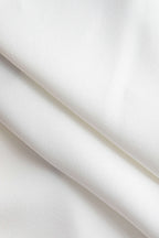 Kontrast Düğmeli Mini Elbise