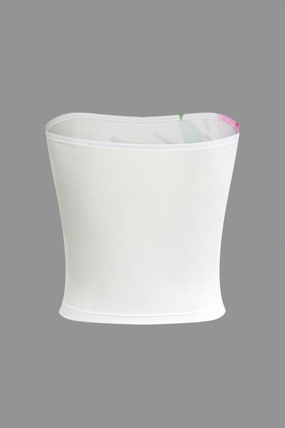 Lily Desenli Straplez top