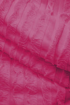 Düşük Omuzlu Dokulu Düğmeli Yırtmaçlı Uzun Kollu maksi Elbise