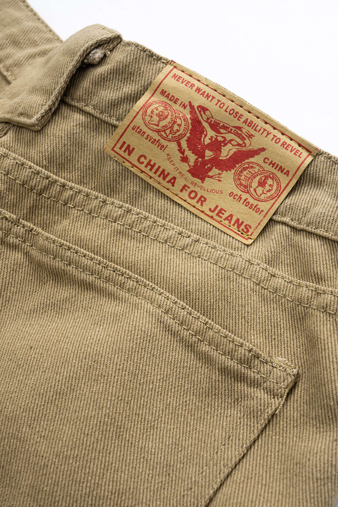 denim Barrel Jean pantolon