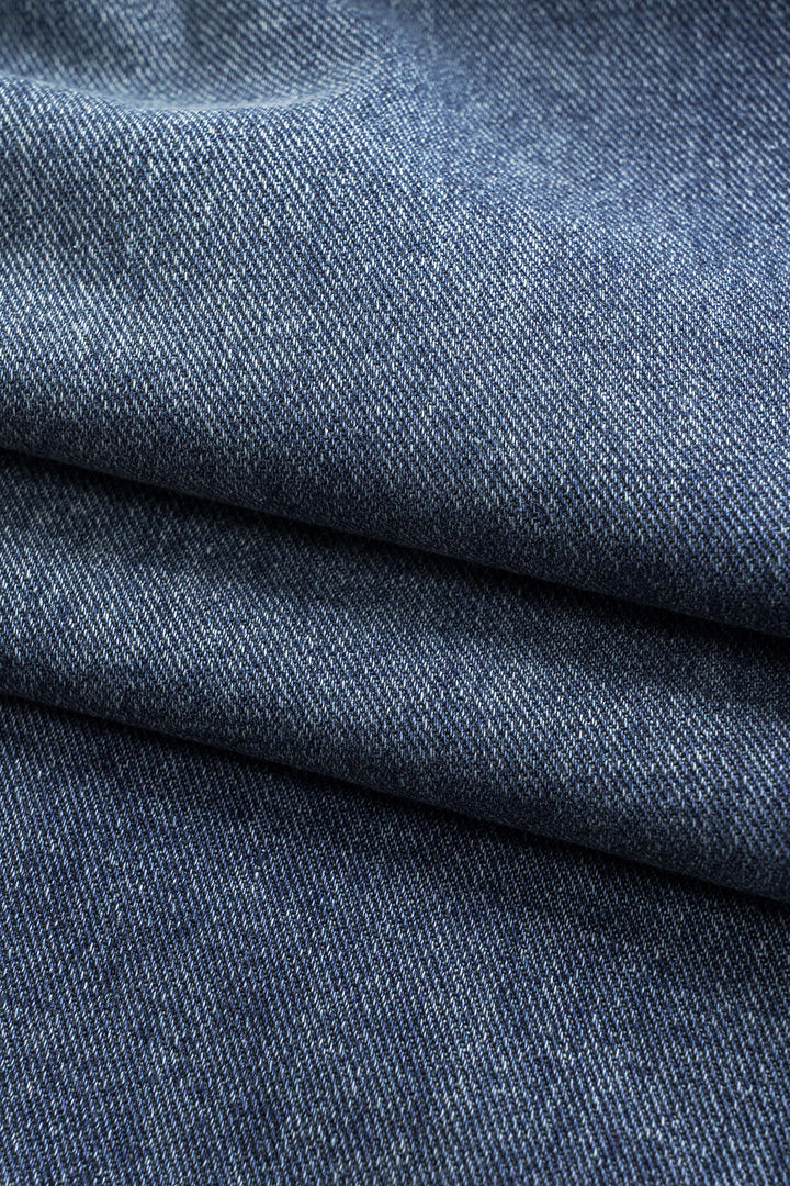 Yüksek bel Denim Barrel Kot