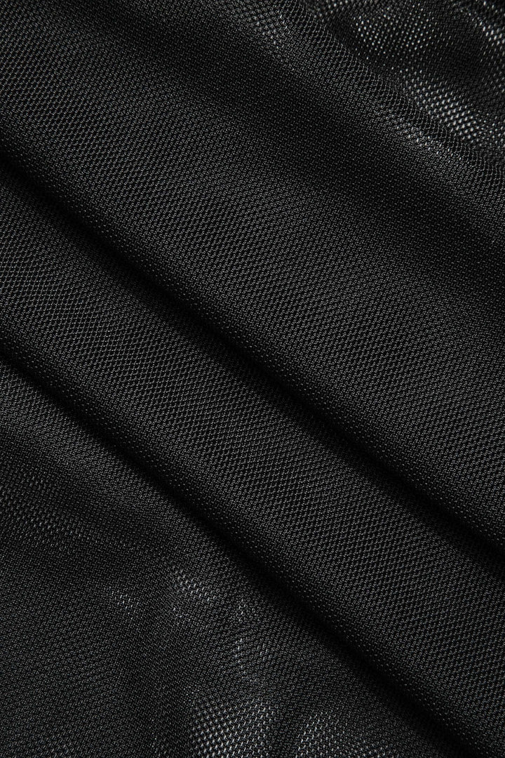 Dantel Şeffaf Nakışlı Bustier Gece Elbisesi