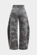 Denim Barrel Kot