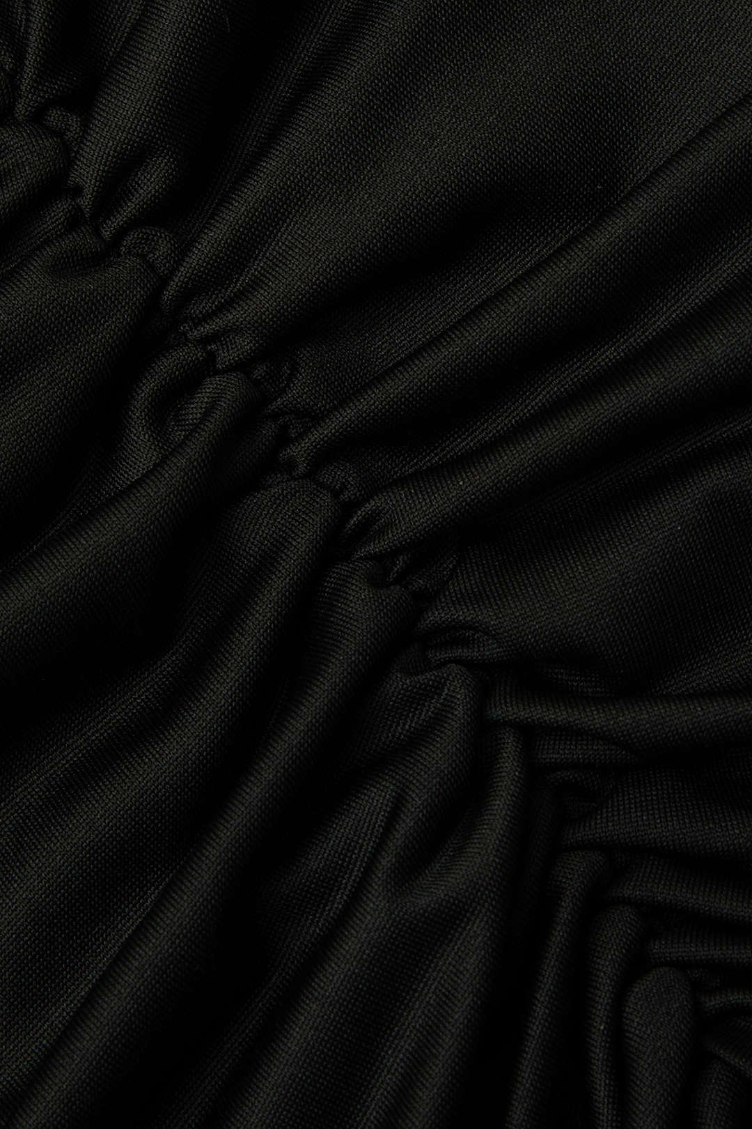 Vücut Desenli Yuvarlak Yaka Uzun Kollu Dantelli Mini Elbise