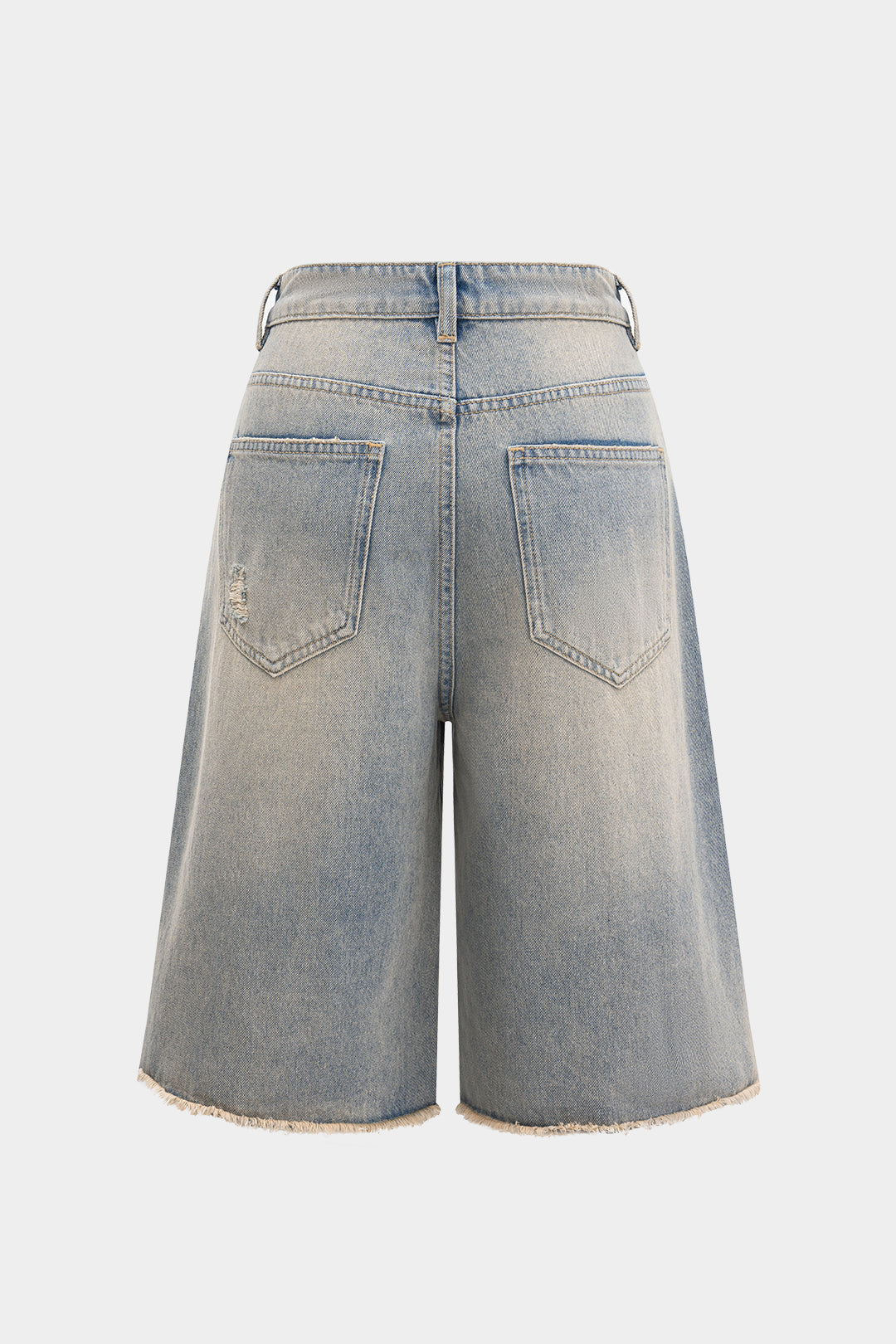 Denim Yarım Şort