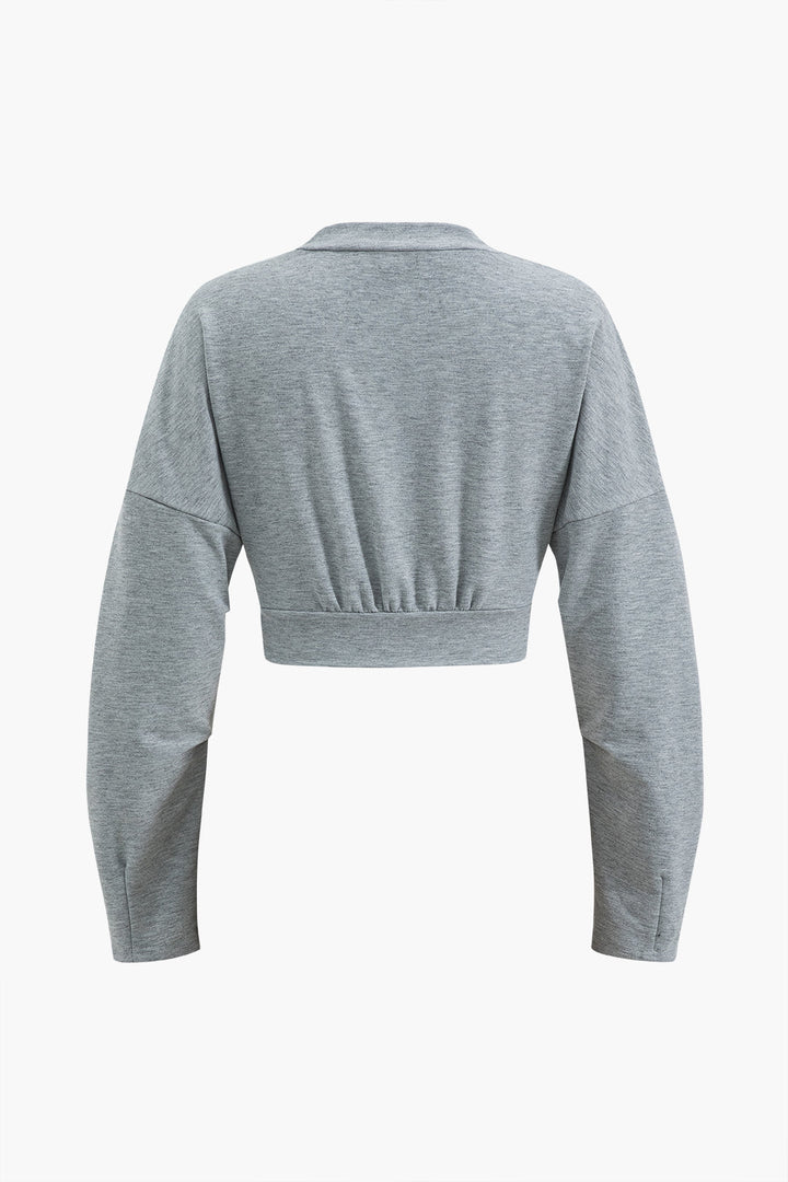 Buri Düğümlü top ve Cepli Pantolon Takım