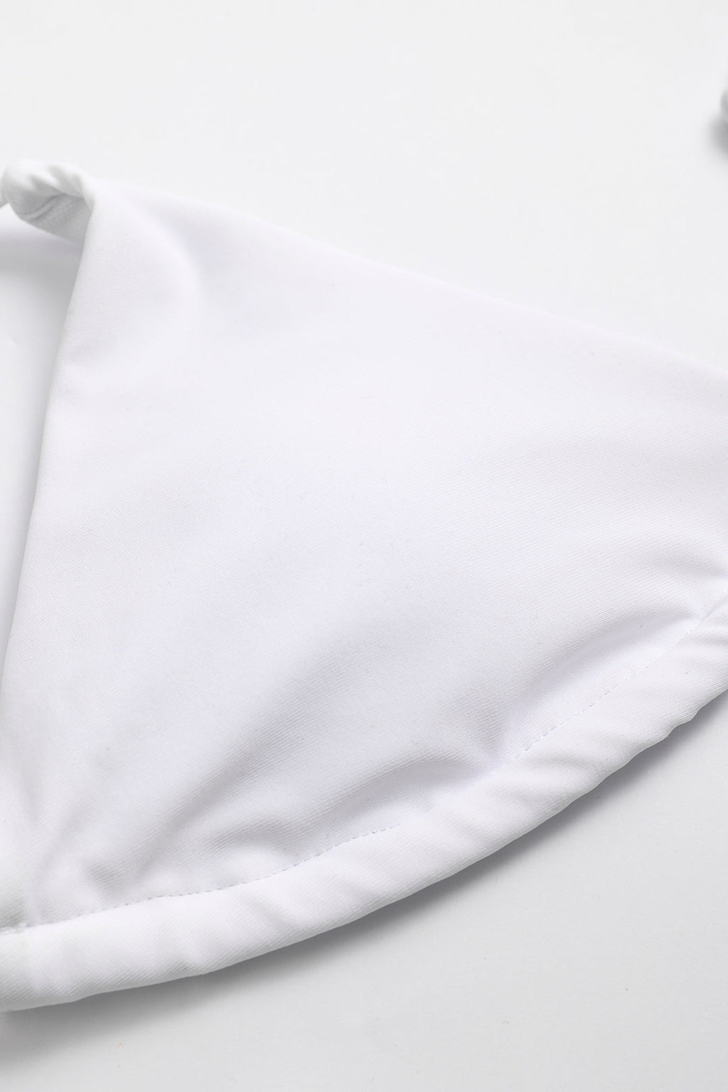 Metalik Dekorlu Büzgülü Bağlamalı Bikini Takımı