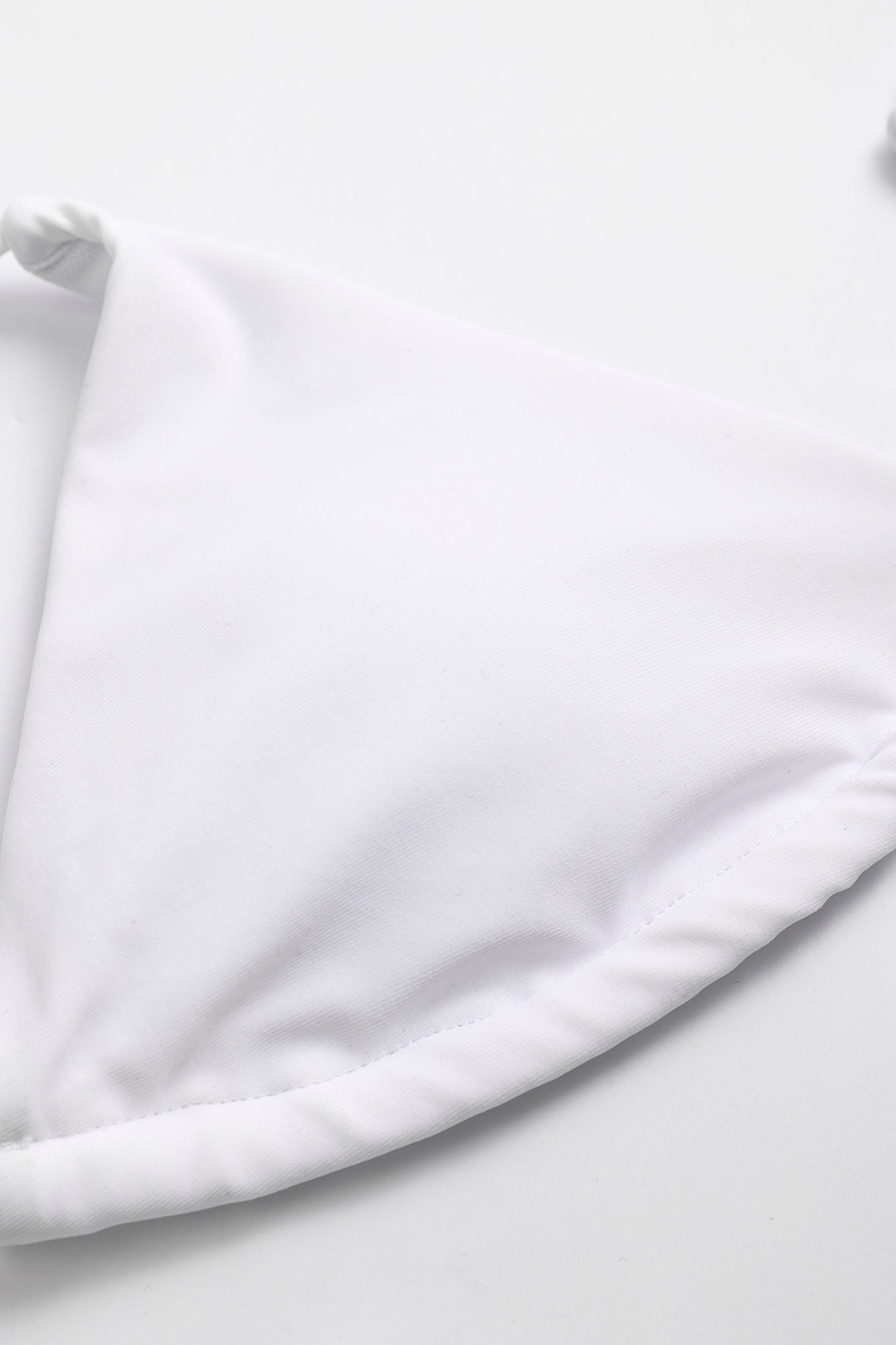 Metalik Dekorlu Büzgülü Bağlamalı Bikini Takımı