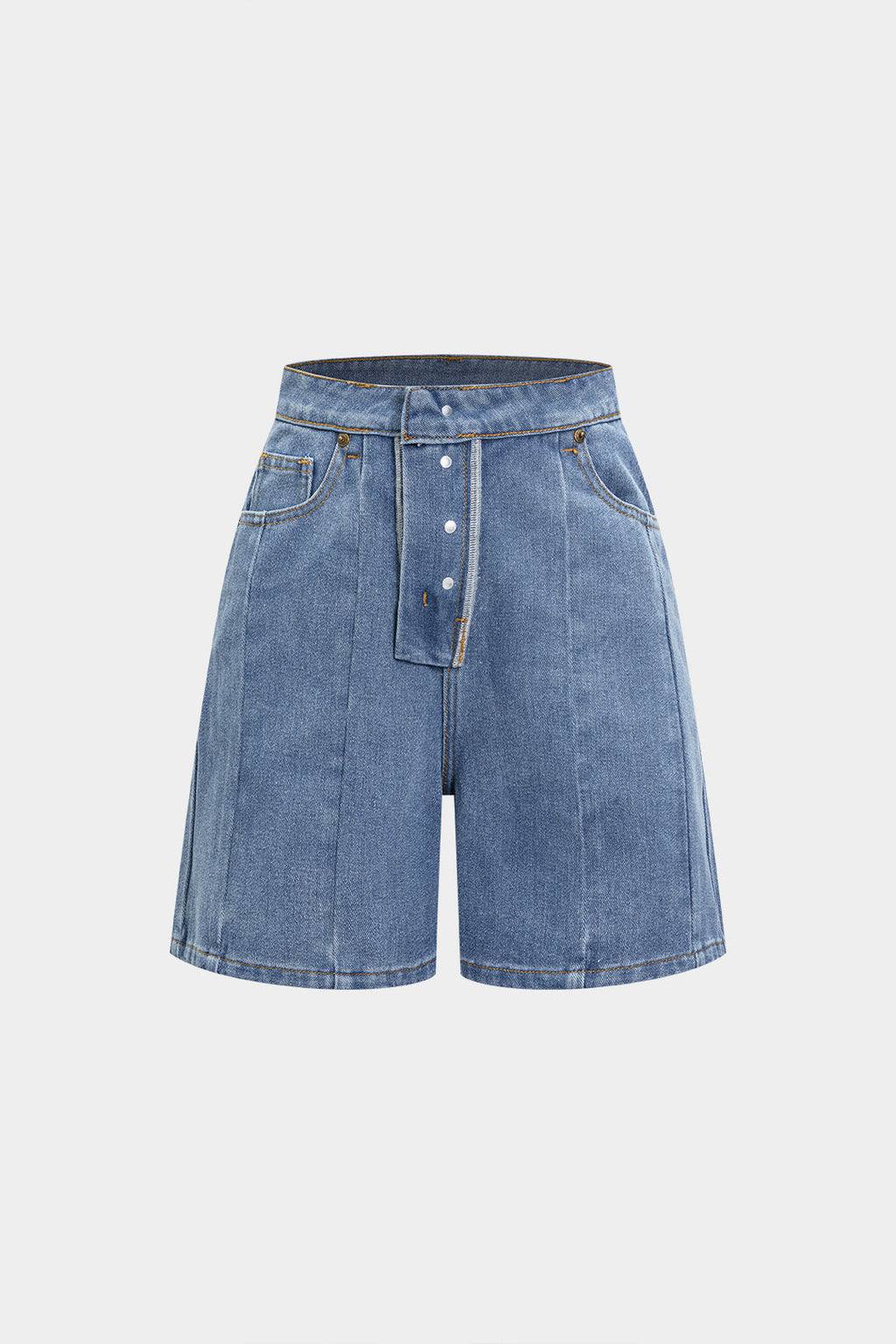 denim Cepli Şort